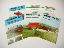 6 Original Reisch Prospekte