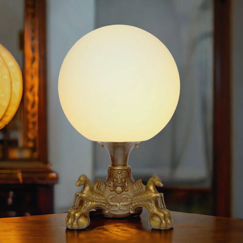 Riesige art déco lampe - riesige,