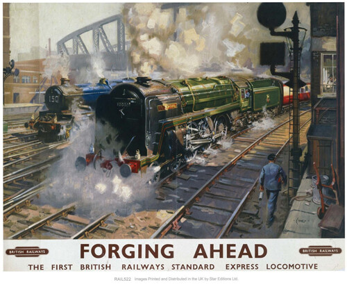 Vintage forging ahead - vintage,