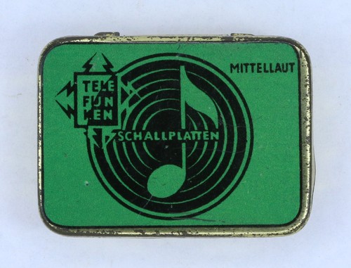 Nadeldose telefunken note - nadeldose, "telefunken