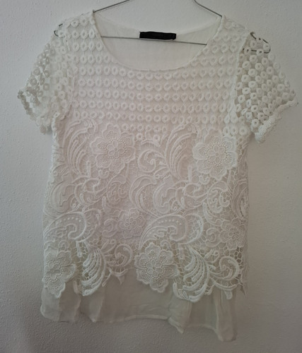 Hallhuber damen bluse weiß - hallhuber,