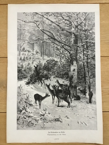 Weihnachten alter druck antik - alter,
