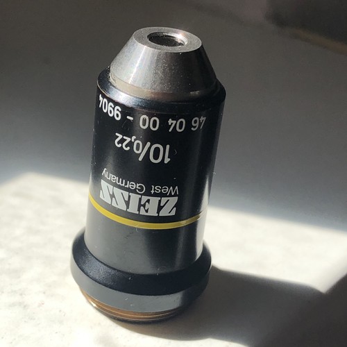Zeiss 10x mikroskop - ,