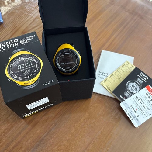 Suunto vector yellow watch - suunto,