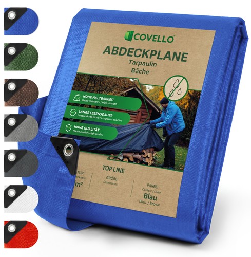 Covello abdeckplane mit - covello®abdeckplane, Ösen