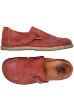 Eject Halbschuh Damen Slipper feste Schuhe Gr. EU 38 Leder Rot #qfg0tik