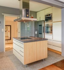 Original Miele Inseldunstabzugshaube  DA410-4 Edelstahl (B/H/T 90/90/60 cm)