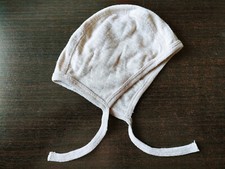 H&M Kappe Sonnenmütze Haube Mütze Mützchen Häubchen ca. 56-62 0-6 M  Baby