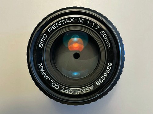 Pentax 50 mm objektiv - 50,