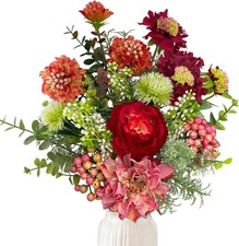 Künstliche Blumenstrauß Rot