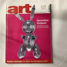 art - Das Kunstmagazin 2008 verschiedene Ausgaben