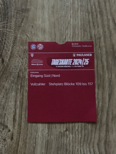 Sammlerticket bayern - sammlerticket, fc