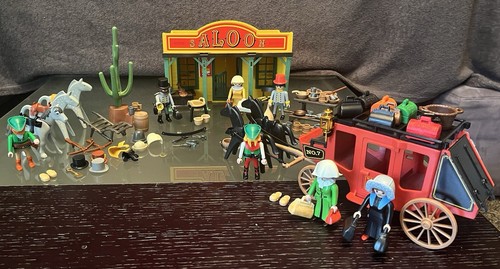 Playmobil postkutsche saloon - postkutsche, &