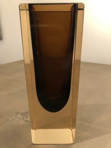 Murano blockvase sommerso vase - murano,
