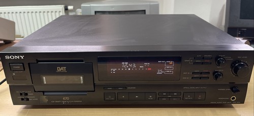 Sony dtc 670 dat - dtc-670, dat-recorder