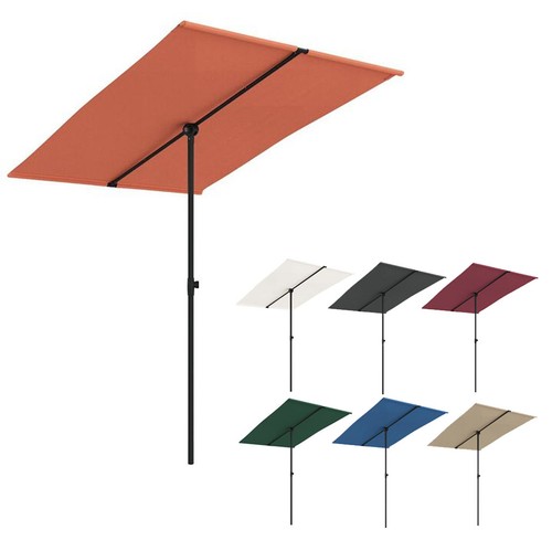 Sonnenschirm mit alu mast - sonnenschirm,