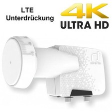 Inverto Universal HOME Pro 0.3 db Twin LNB 4K UHDTV LTE Unterdrückung 