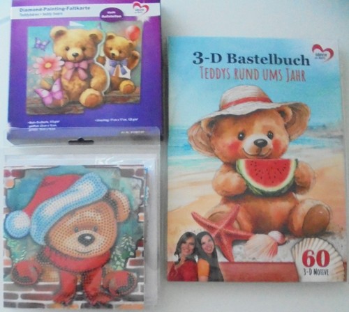 Bastelset teddy motive - bastelset, teddy´s