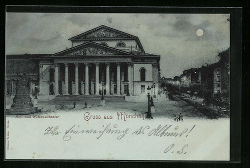 Mondschein münchen hof - münchen,, hof-