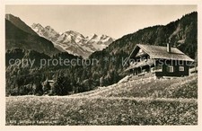 Oberstdorf Cafe Skihütte Karatsbichel Allgäuer Alp