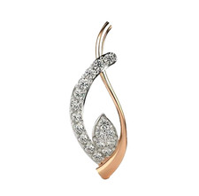 Anhänger 14K Gelbgold 0.20 ct