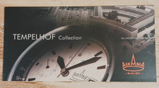 ASKANIA Uhr Katalog/Faltblatt/Broschüre "TEMPELHOF" *Preise