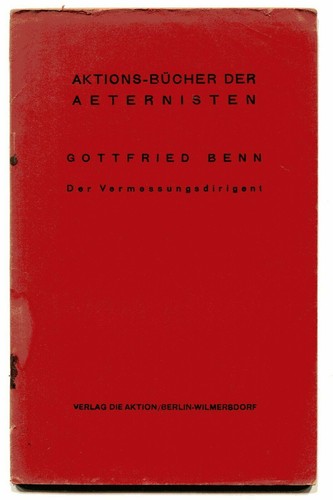 Gottfried benn der - benn, :