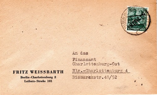 Berlin minr tagesstempel - minr., 7,