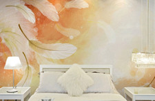 3D Elegante Federn Muster 9