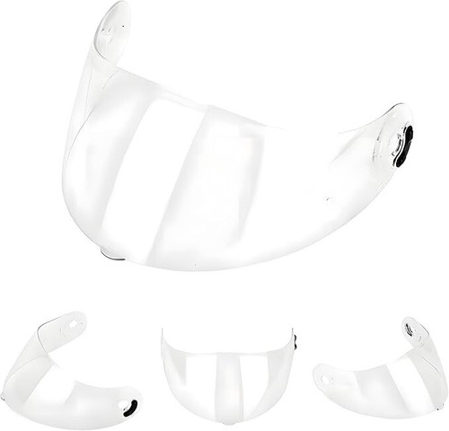 Visier transparent helm nolan - transparent,