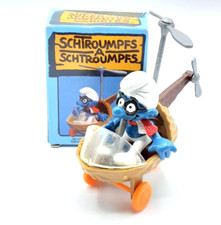 Schlumpf 40233 Hubschrauber HK -Helicopter OVP Smurf -Puffi -Pitufo - Schleich