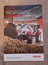 Steyr Kompakt Prospekt Traktor Schlepper