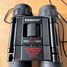 Tasco Fernglas Vintage Mit Ledercase 10x25