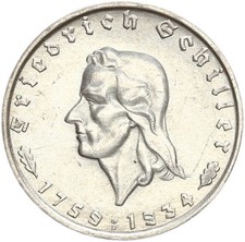 Drittes Reich 2 Reichsmark