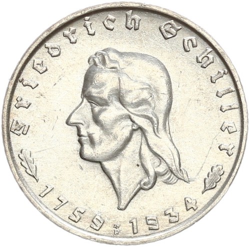 Drittes reich reichsmark - 2,