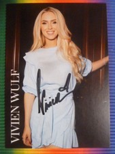 Vivien Wulf, Autogrammkarte -