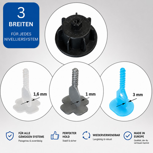 Nivelliersystem fliesen - nivelliersystem,