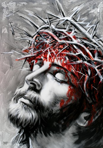 Original gemälde jesus - gemÄlde:,