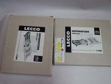 2 Lecco Untersetzer / Topfuntersetzer Table Mat, Edelstahl, OVP, Zack Design