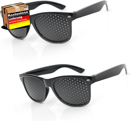 Rasterbrille augentraining 2er - rasterbrille,