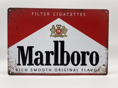 Blechschild marlboro 20x30cm - blechschild,