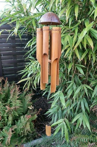 Windspiel bambus klangspiel - windspiel,