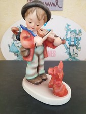 Original Hummel Figur Hum 1 "Geigerlein mit Hund" FM 6 *  TOPZUSTAND