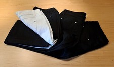 4 Stück Skinny Jeans 3x Schwarz 1x Weiß Mit Strasssteinchen 40 Neuwertig