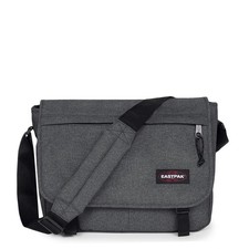 Eastpak Schultertasche Delegate + Black Denim Umhängetasche Laptoptasche Grau