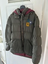 Napapijri Daunenjacke Herren Grün Winterjacke Gr. XL Schöner Zustand NP: 399,99€