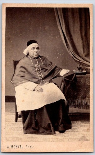 Cdv 1866 abbé boutillier - abbé,