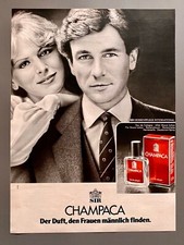 4711 Sir Champaca Eau de Cologne Original 1981 Vintage Advert Werbung Reklame