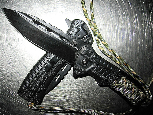 In1 einhand outdoor messer - einhand,