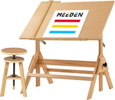 MEEDEN Holz Zeichentisch, 96 x